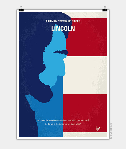 Lincoln Minimal Movie Posters - 14