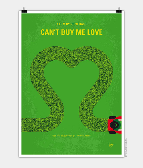 Cant Buy Me Love Minimal Movie Posters - 15
