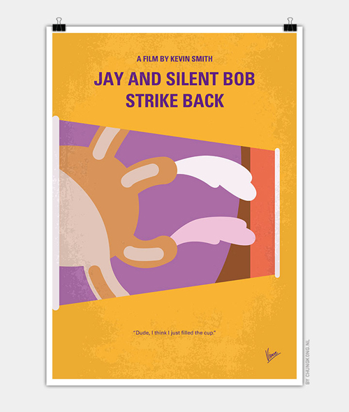 Jay and Silent Bob Strike Back  Minimal Movie Posters - 17