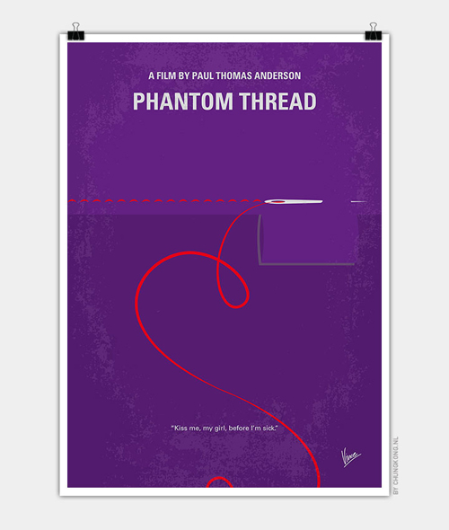 Phantom Thread Minimal Movie Posters - 4