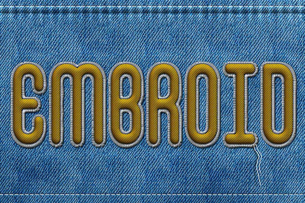 How to Create a Realistic Embroidery Text Effect in Adobe Photoshop