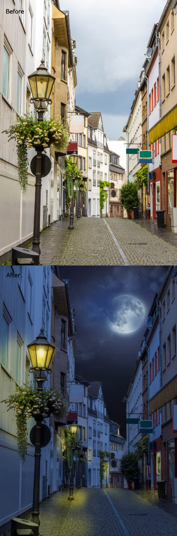 How to Turn Day into Night in this Photoshop Tutorial