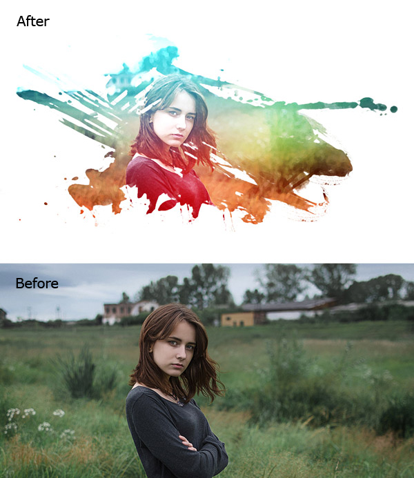 How to Create a Watercolor Effect in Photoshop