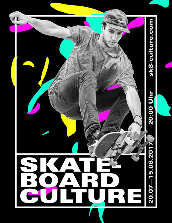 How to Create a High-Contrast Skateboard Flyer in Adobe Photoshop