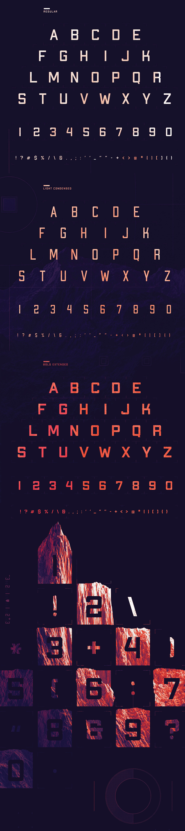 APEX Mk2 Free Font Letters and Numbers
