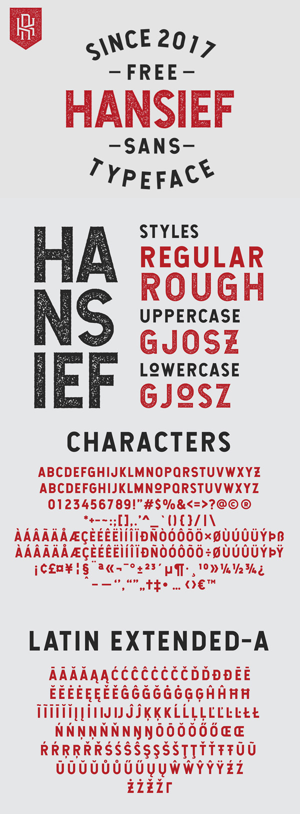 Hansief  Free Vintage Font