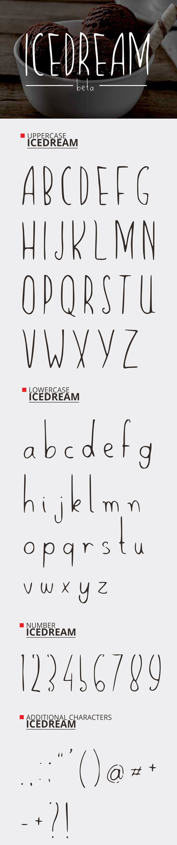 Icedream  Free Script Font
