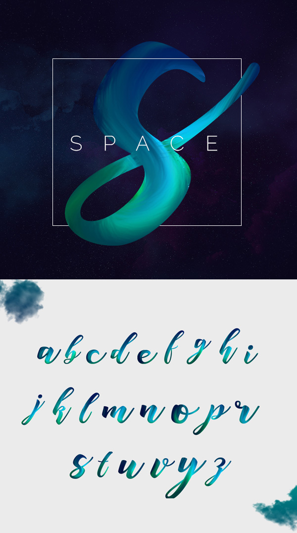 Space  Free Script Font