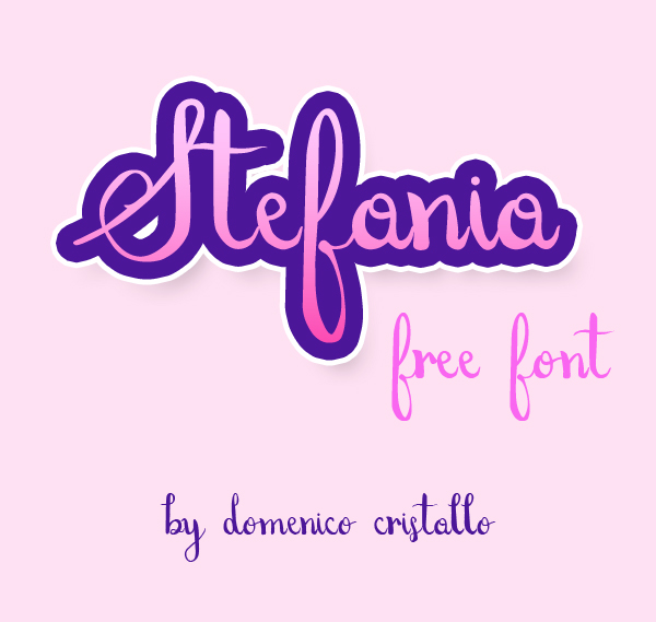 Stefania Free Font