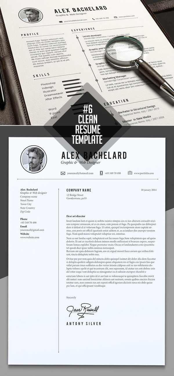 Alex Resume / CV Template