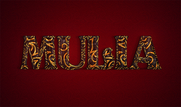 How to Create an Ornate Gold Text Effect in Adobe Photoshop