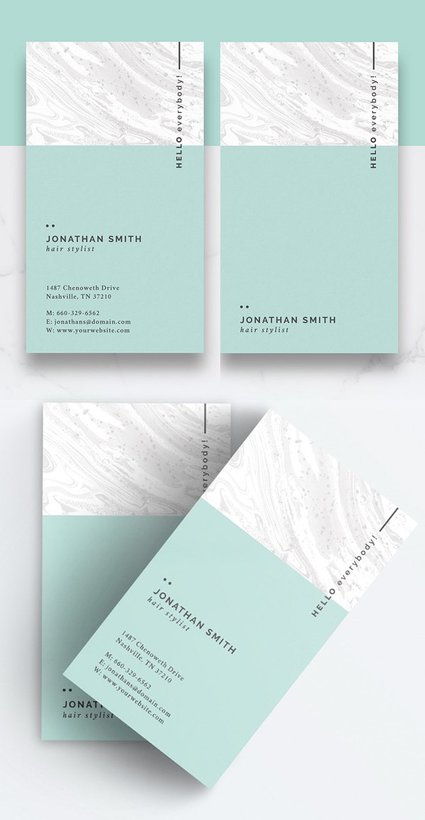 Clean and Minimal Business Card