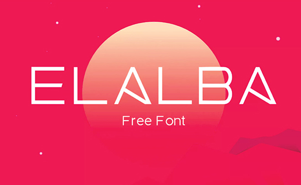 Elalba Free Font