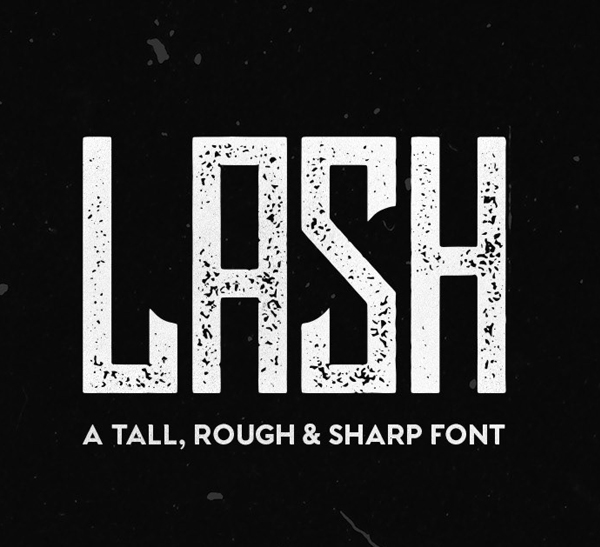 Lash (Rough) Free Font