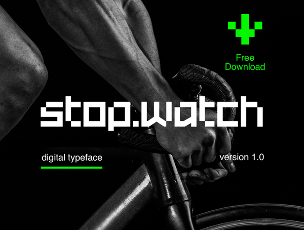 Stopwatch Free Font