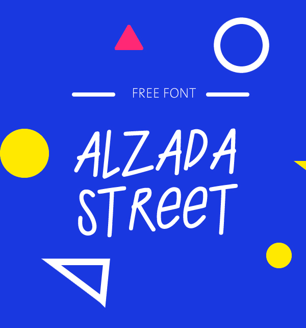 Alzada Street Free Font