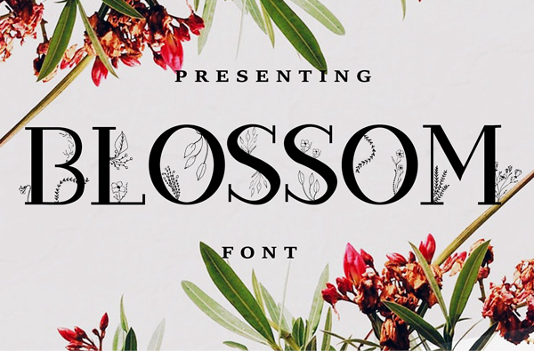 Blossom Free Font