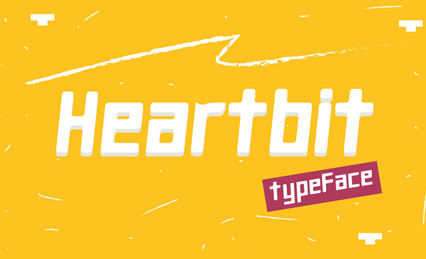 Heartbit Free Font