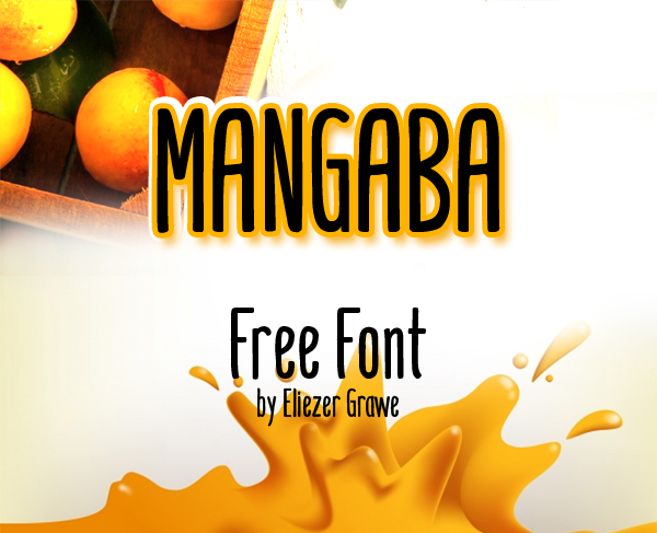 Mangaba Free Font Design