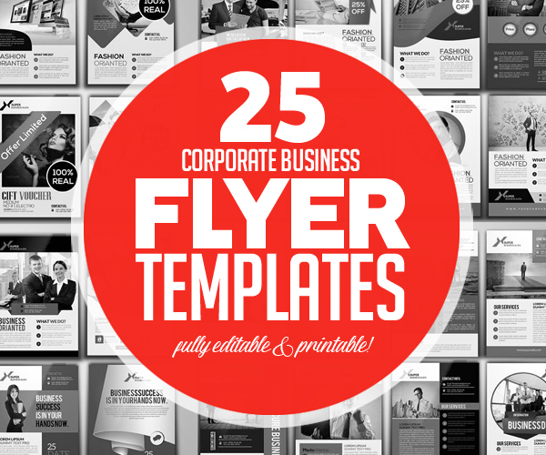 Flyer Templates: Corporate Business Flyer Templates