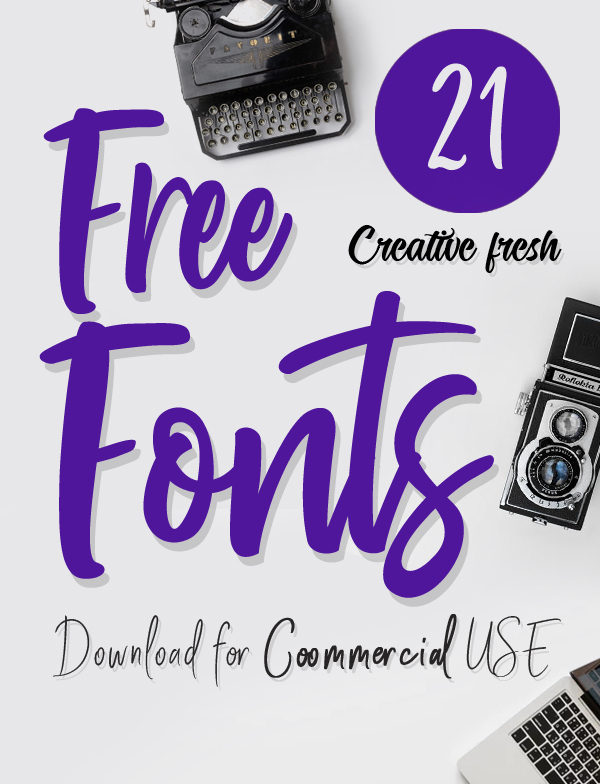21 Fresh Free Fonts For Graphic Designers