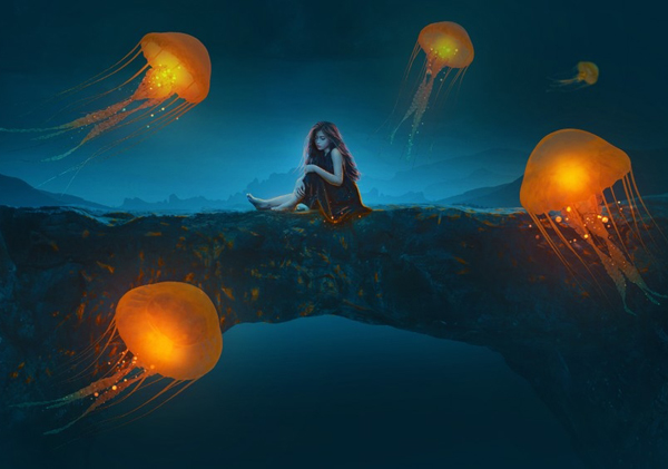 How to Create a Fantasy Jellyfish Photo Manipulation With Adobe Photoshop