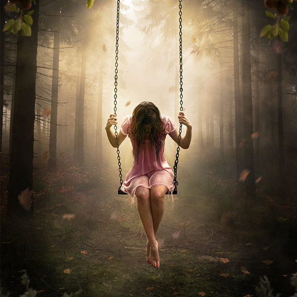 Create a Dreamlike Photo Manipulation of an Emotional Girl with a Dramatic Lighting in Photoshop