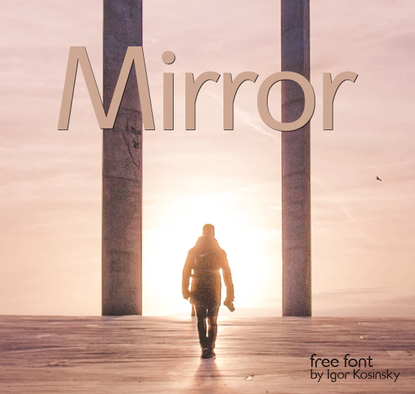 Mirror Free Font