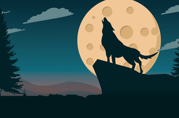 How to Create Ultimate Moon Wolf Illustration in Illustrator