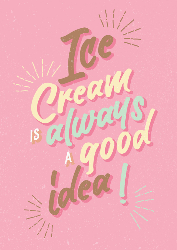How to Create an Ice-Cream Script Poster in Adobe InDesign