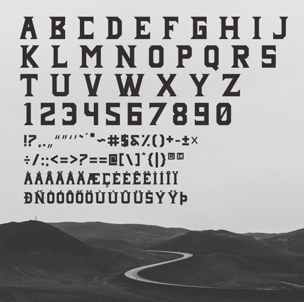 Janji Neue Font Letters