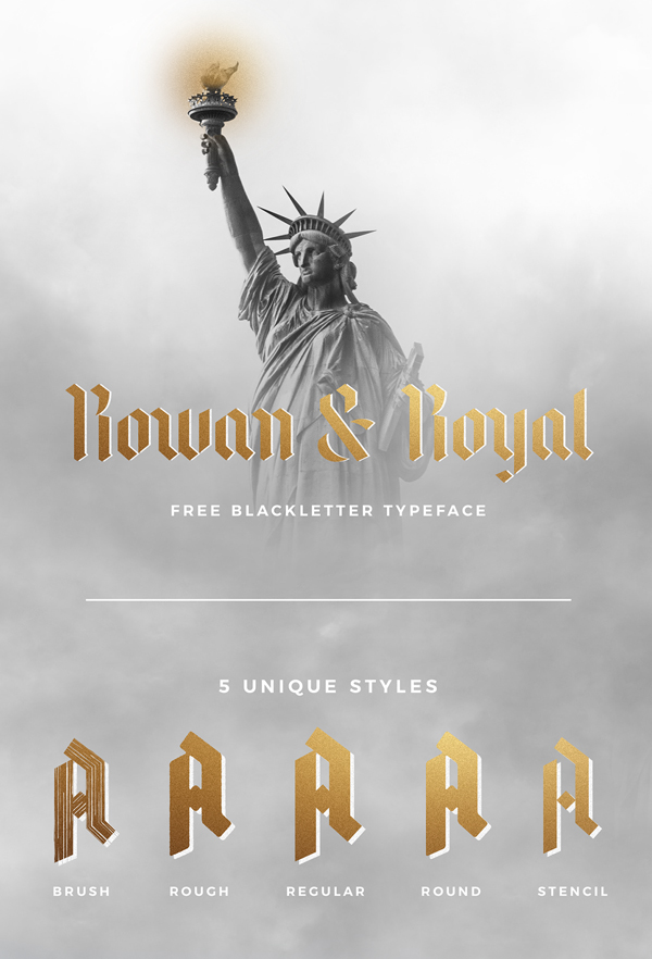 Rowan & Royal Free Font