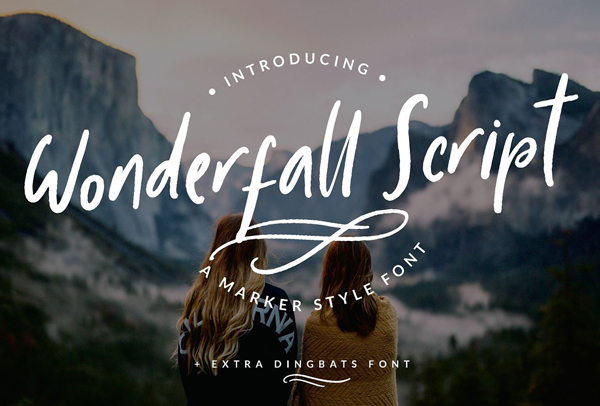Wonderfall Script Free Font