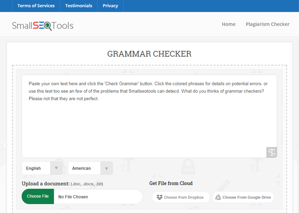 Grammar Checker SEO Tool