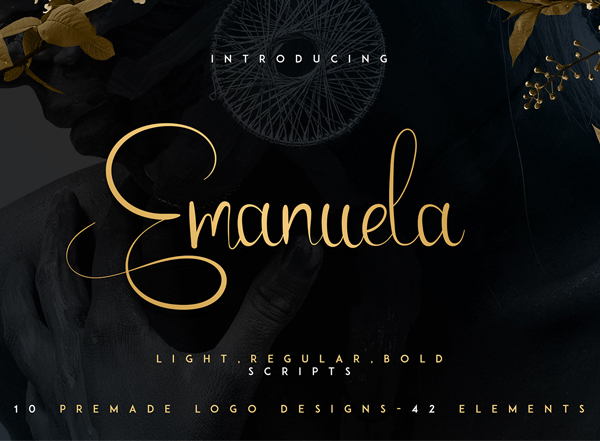 Emanuela Script free fonts