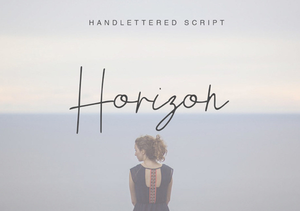 Horizon Handletters Script Free Font