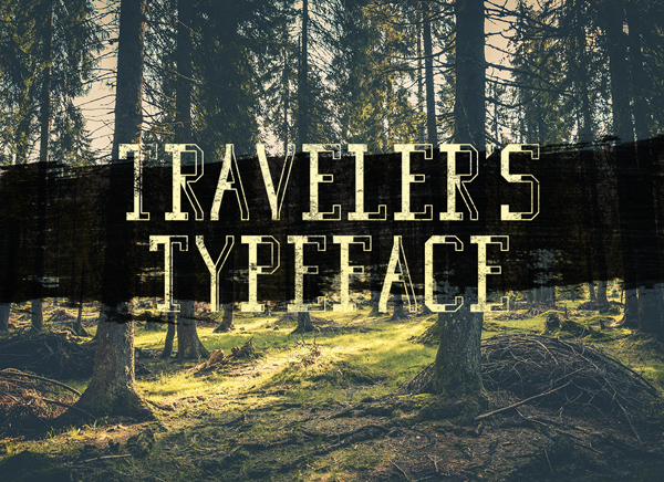 Traveler's Typeface Free Font