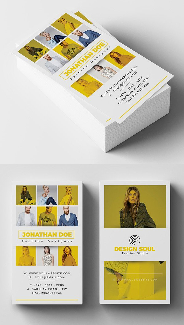 Fashion Business Card Design