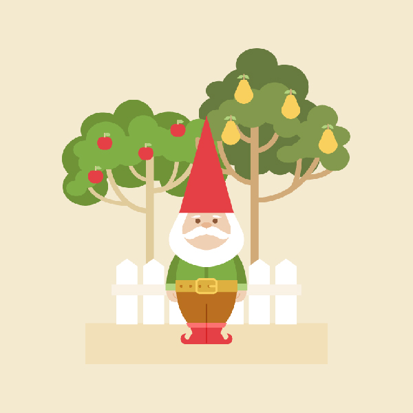 How to Create a Garden Gnome Illustration in Adobe Illustrator