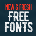 Post thumbnail of 26 New Fresh Free Fonts