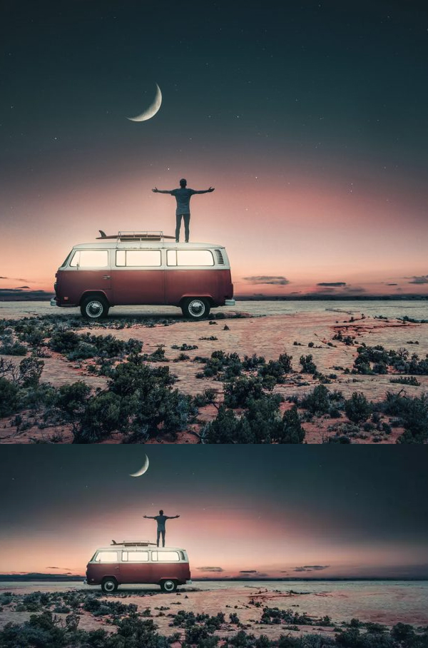 How to Create Instagram like Photo Manipulation in Photoshop
