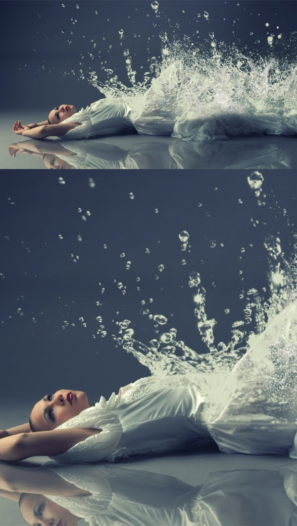 How to Create Water Splash Girl Photo Manipulation in Photoshop