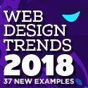 Post thumbnail of Web Design Trends 2018 – 37 New Examples