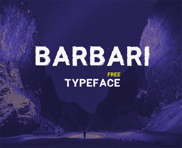 Barbari Free Font