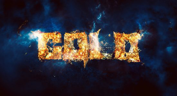 Create Simple, Sparkling Gold Text Effect in Photoshop