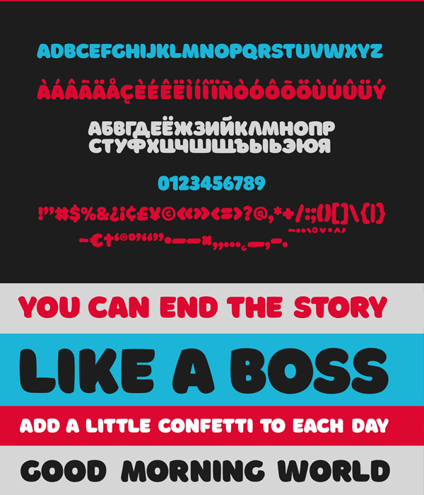 Borsok Font Letters