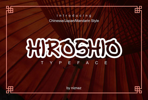 Hiroshio Free Font