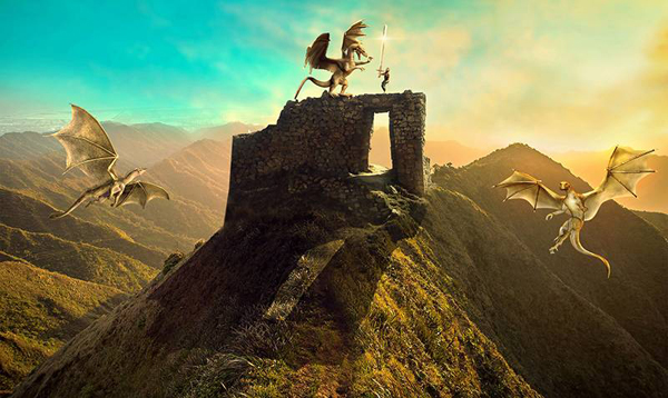 How to Create a Fantasy Dragon Scene With Adobe Photoshop