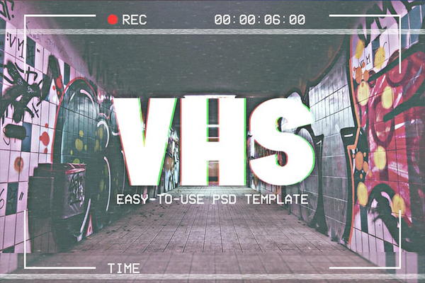 How to Create a VHS HUD Design and Vintage Photo Effect in Photoshop