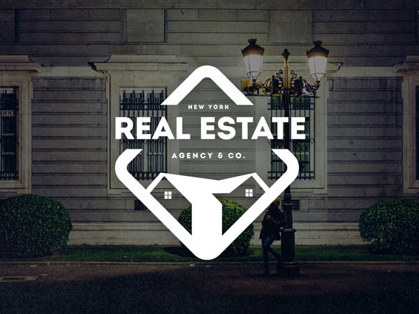 Real Estate Logo / Retro Badge